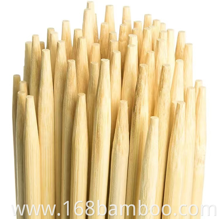 Seim-point sharp bamboo sticks